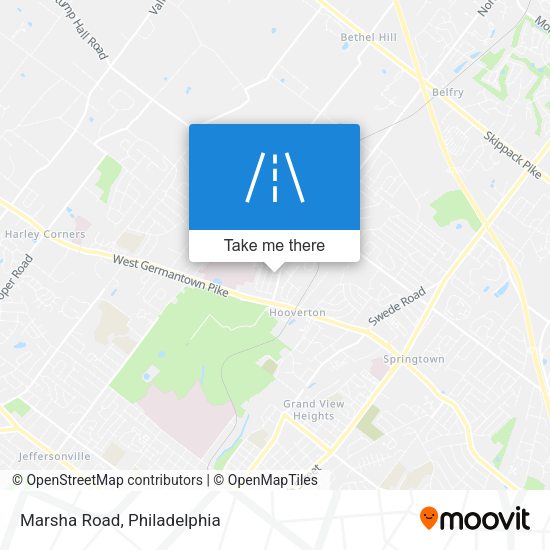 Mapa de Marsha Road