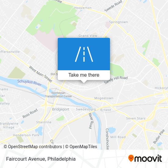 Mapa de Faircourt Avenue