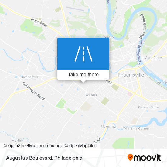 Mapa de Augustus Boulevard
