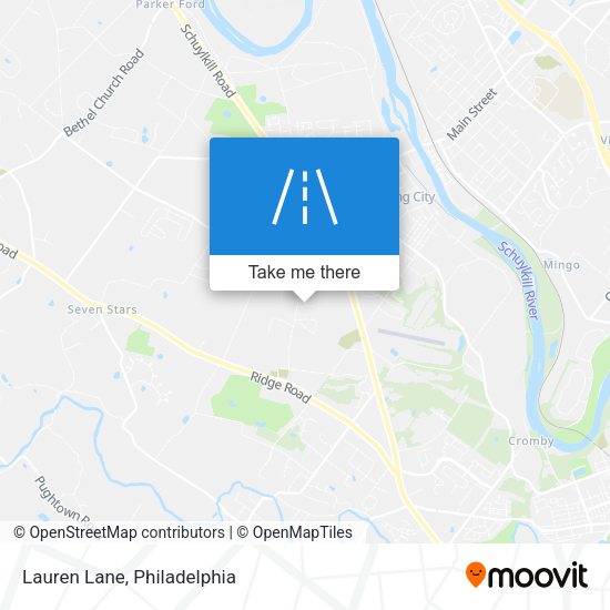 Mapa de Lauren Lane