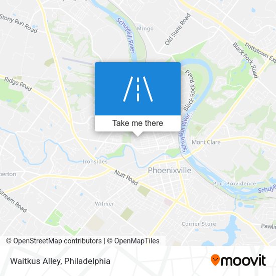 Mapa de Waitkus Alley