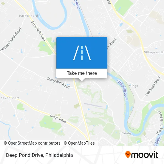 Deep Pond Drive map