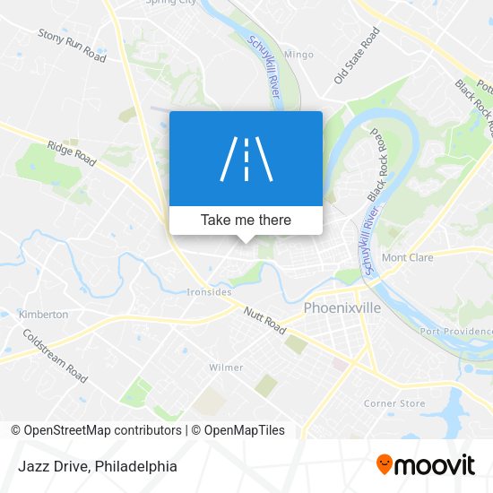 Mapa de Jazz Drive