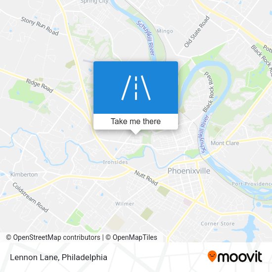 Mapa de Lennon Lane