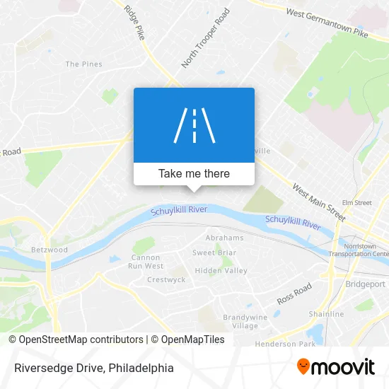 Riversedge Drive map