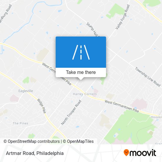 Mapa de Artmar Road