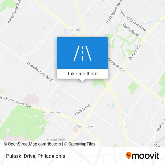Mapa de Pulaski Drive