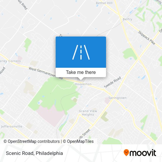 Mapa de Scenic Road