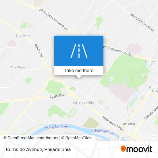 Burnside Avenue map
