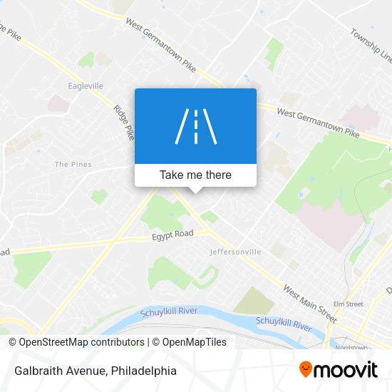 Galbraith Avenue map