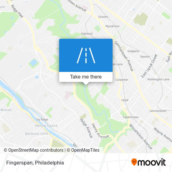 Mapa de Fingerspan