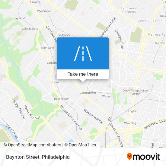 Mapa de Baynton Street