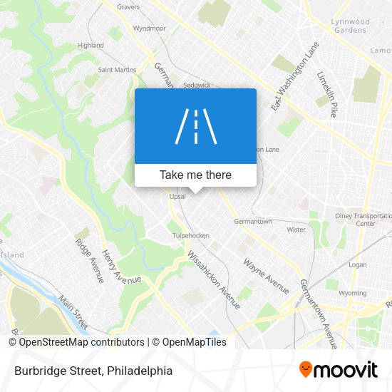 Burbridge Street map