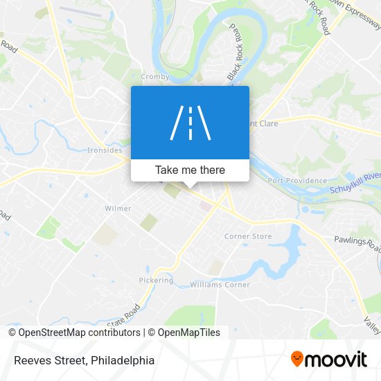 Mapa de Reeves Street
