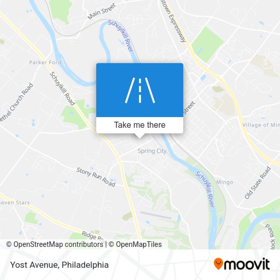 Mapa de Yost Avenue