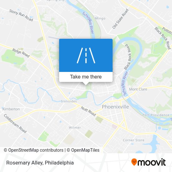 Rosemary Alley map