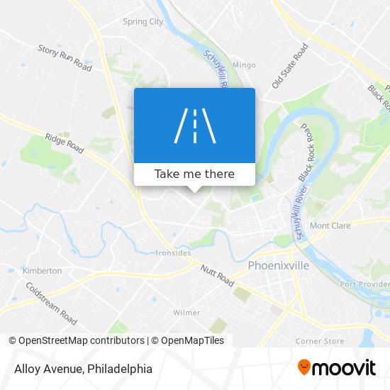 Alloy Avenue map