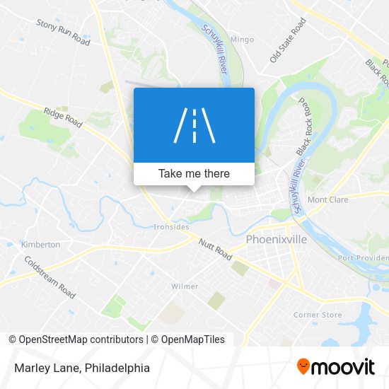 Mapa de Marley Lane