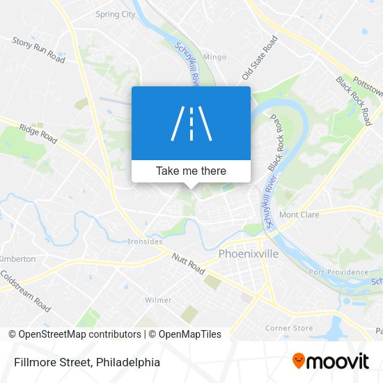 Mapa de Fillmore Street