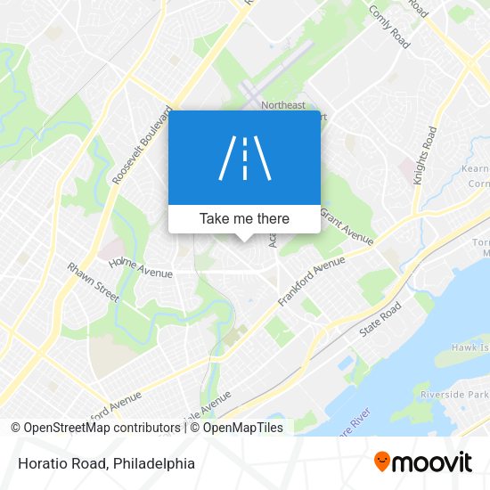 Mapa de Horatio Road