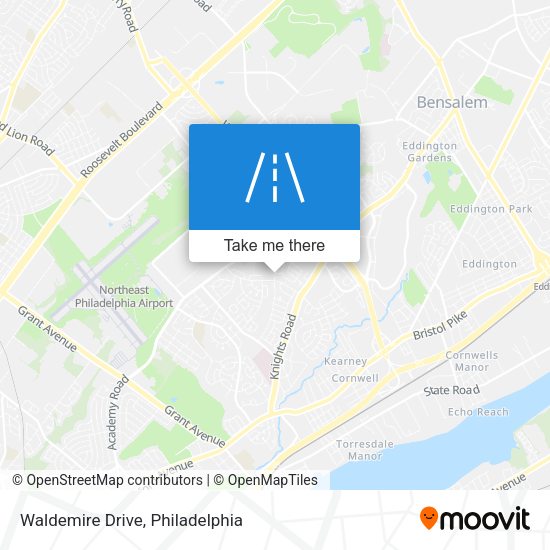 Mapa de Waldemire Drive