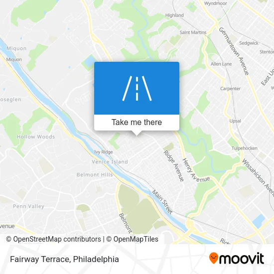 Fairway Terrace map