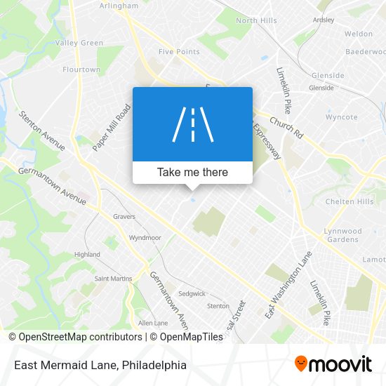 Mapa de East Mermaid Lane