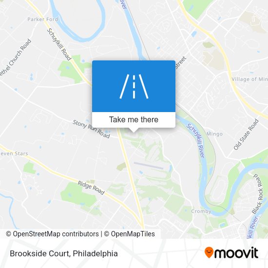 Brookside Court map