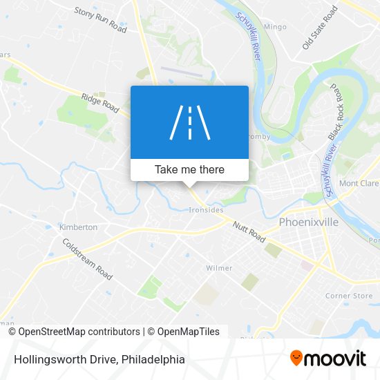 Mapa de Hollingsworth Drive