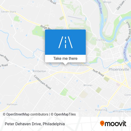 Peter Dehaven Drive map