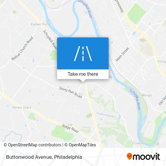 Mapa de Buttonwood Avenue
