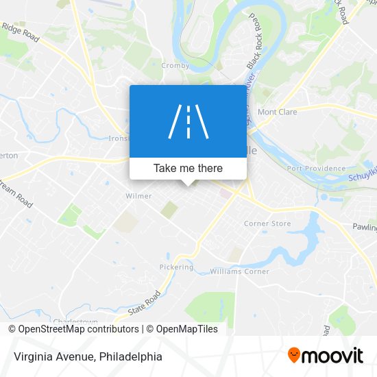 Mapa de Virginia Avenue