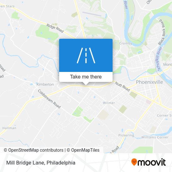 Mapa de Mill Bridge Lane