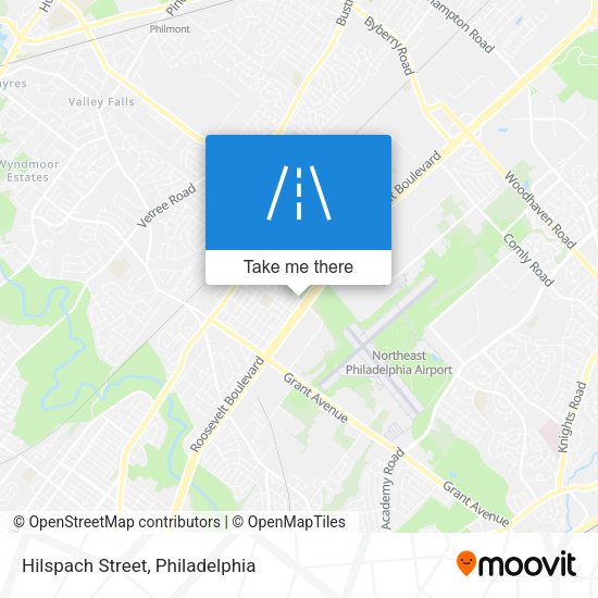Hilspach Street map