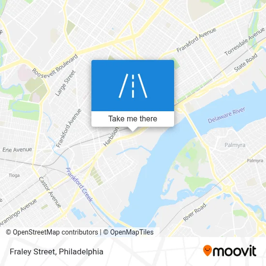 Fraley Street map