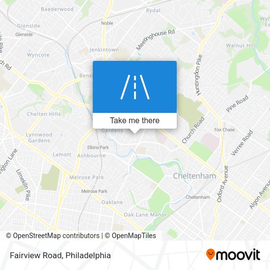 Mapa de Fairview Road