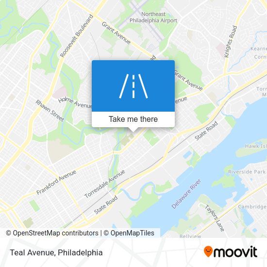 Mapa de Teal Avenue