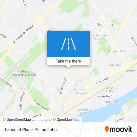 Mapa de Lancelot Place