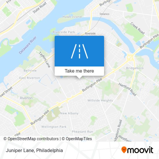Mapa de Juniper Lane