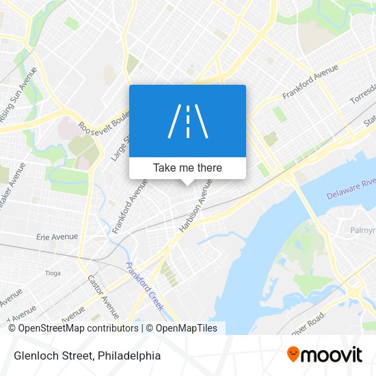 Glenloch Street map