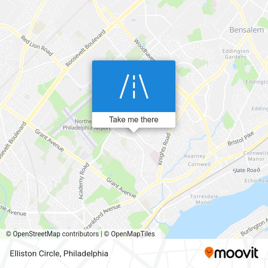 Mapa de Elliston Circle