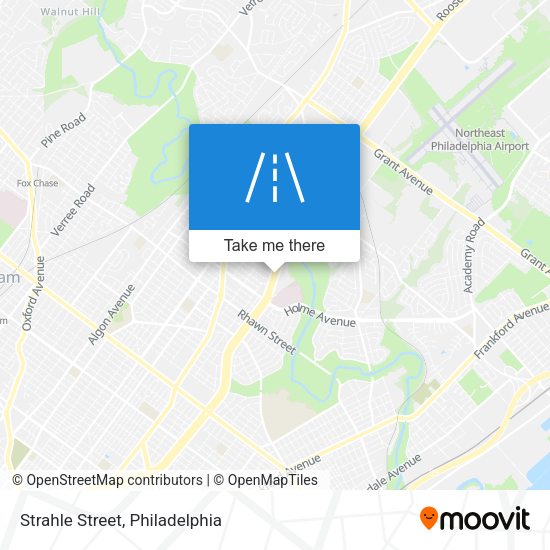 Mapa de Strahle Street