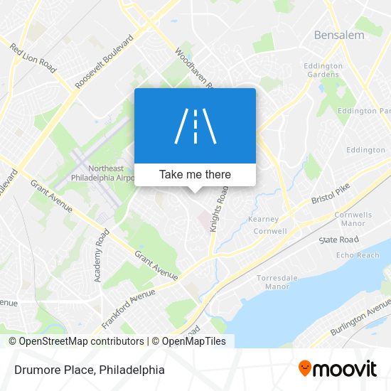 Mapa de Drumore Place