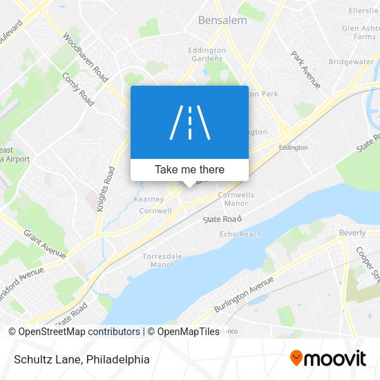 Mapa de Schultz Lane