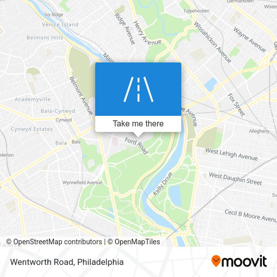 Mapa de Wentworth Road