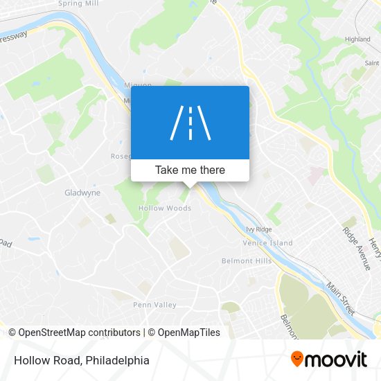Mapa de Hollow Road