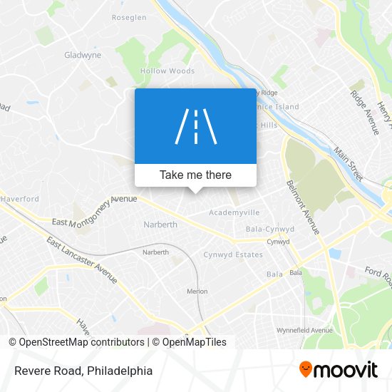 Mapa de Revere Road