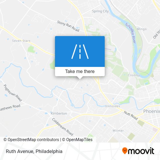 Mapa de Ruth Avenue