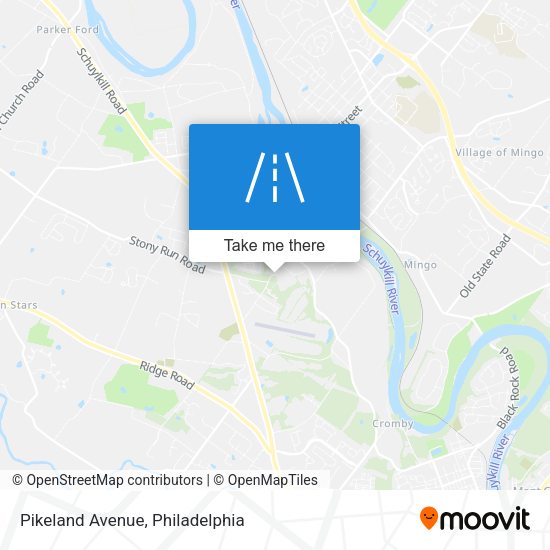 Mapa de Pikeland Avenue