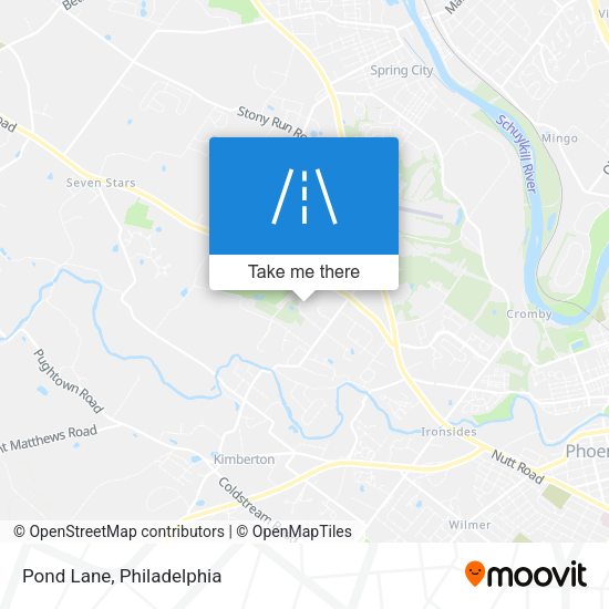 Mapa de Pond Lane